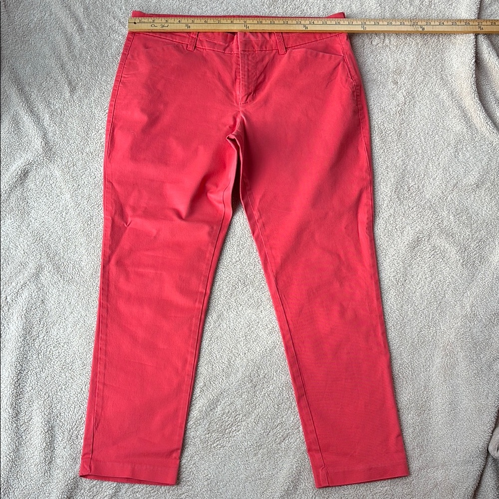 GAP Women's Coral Salmon Capris Ankle Pants